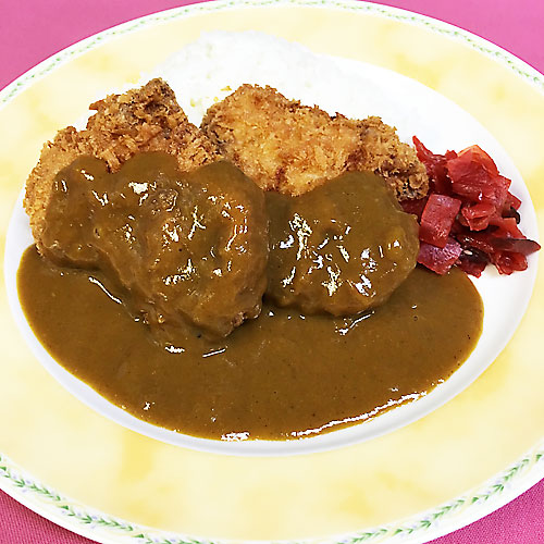 ポークヒレカツカレー